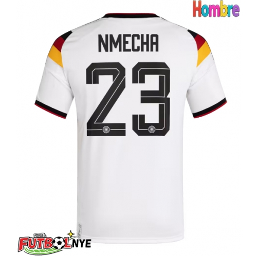 Camiseta Alemania Felix Nmecha #23 Primera Equipación Mundial 2026 manga corta